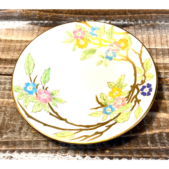 Vintage Hammersley "Stoke-on-Trent" Floral Demitasse Tea Cup & Saucer England - Picture 8 of 12